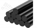 Hotglue glue sticks 11mm/20cm black 5 pieces